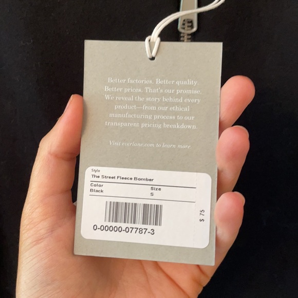 Everlane The Street Fleece Bomber - Picture 7 of 9